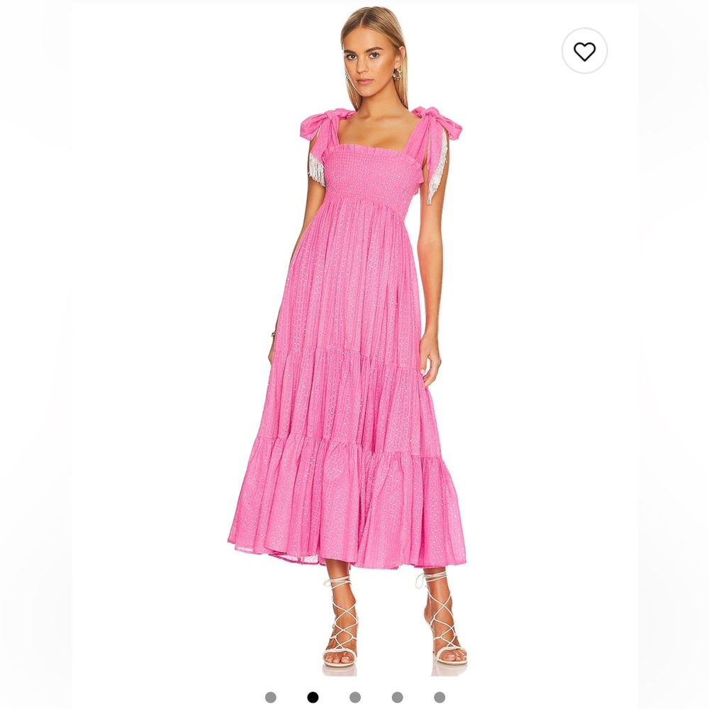 Revolve Jade Dress in Saint Barth Pink